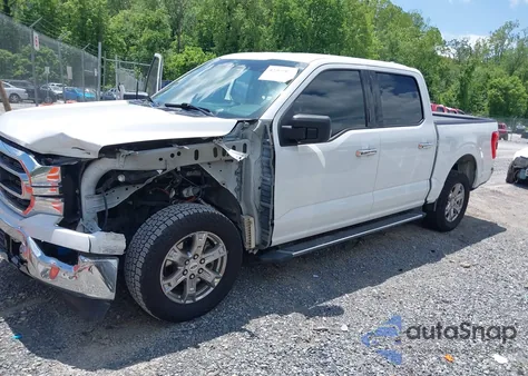 2021 Ford F-150 Xlt z USA, uszkodzony, nr VIN 1FTEW1C52MFB80117